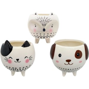 XJL-207 VASO ANIMAIS CAO/GATO/RAPOSA