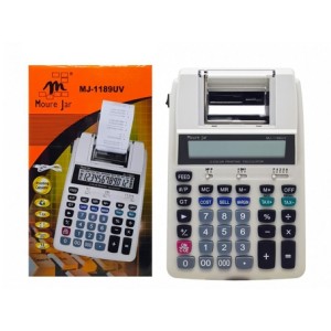 MJ-1189UV CALCULADORA C/BOBINA 12 DIGITOS