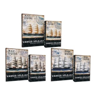 SH-20733 JOGO 2 CAIXAS LIVRO PORTA OBJETOS