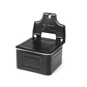 0722P SALEIRO INOX BLACK