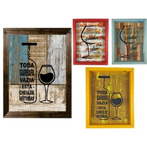 794 QUADRO PORTA ROLHA 30X37CM