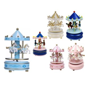 3374 CAIXA MUSICAL CARROSSEL