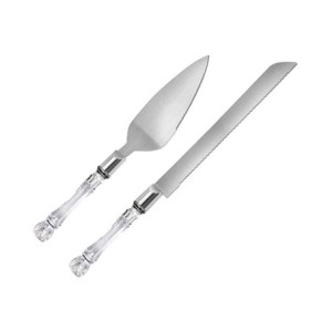 3979 CONJUNTO PARA BOLO FACA E ESPATULA 2 PCS