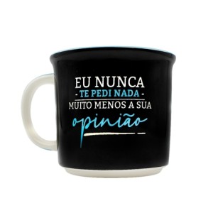 10023599 CANECA TOM SUA OPINIAO 350ML