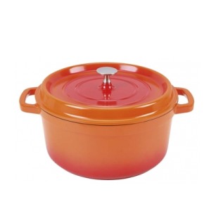 3785 CACAROLA LARANJA C/VERMELHO 2,3 LITROS