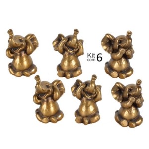 MELF-T01 JOGO ELEFANTINHOS SORTIDOS 6PCS