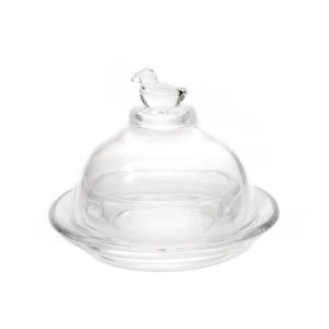 XJ8189 POTICHE MINI MANTEGUEIRA PASSARO 7,5X9CM