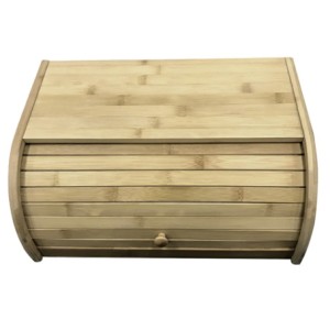 27097 PORTA PAO EM BAMBU 40X27,5X16,5CM