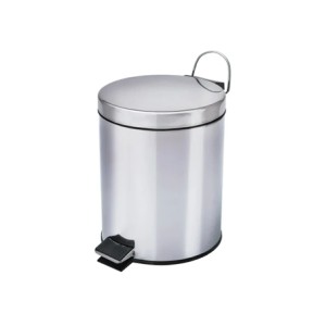 2103I LIXEIRA INOX 12 LITROS COM PEDAL