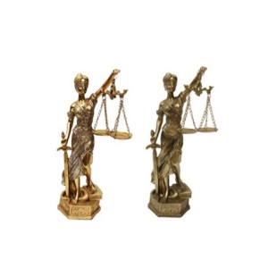 TRES-J01 DAMA DA JUSTIÇA 14X3,5CM