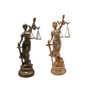 TRES-J02 DAMA DA JUSTICA 18X5,5CM