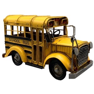 CRD-1908 ONIBUS AMARELO ESCOLAR DECORATIVO