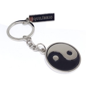 C0016249 CHAVEIRO EQUILIBRIO DE METAL 9CM