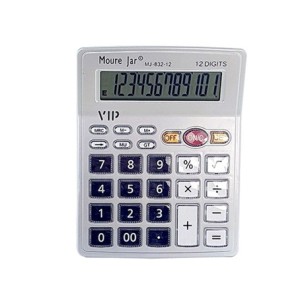 MJ-832-12 CALCULADORA COM FONTE INTERNA
