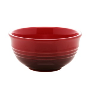 28929 CONJUNTO 2 BOWLS RETRO VERMELHO 14X7CM