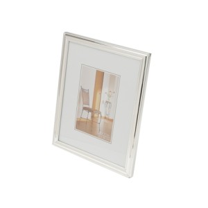 9437 PORTA RETRATO ACO PRATEADO 13X18CM