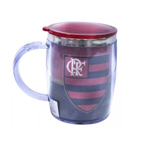 QH002C-5 CANECA TERMICA FLAMENGO 450ML
