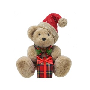 622-010 URSO NATALINO DECORATIVO 25X20XX24CM