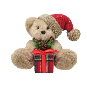 622-011 URSO NATALINO DECORATIVO 18X13,5X16CM