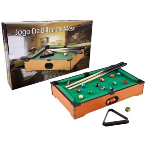 SXFQ-0002 JOGO BILHAR DE MESA P 50X31CM