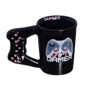 10024986 CANECA 400ML FORMATO 3D GIRLS GAMER