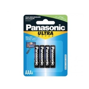 R03UAL- 4B PILHA ULTRA HIPPER PALITO AAA C/4