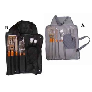 141868 KIT TAHERES P/CHURRASCO 8PCS 60X42CM