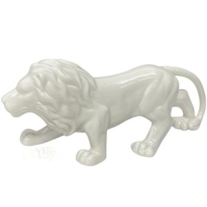MLPD-06 LEAO BRANCO DECORATIVO 24CM