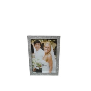 17072 PORTA RETRATO ZAMAC BRILHANTE 13X18CM