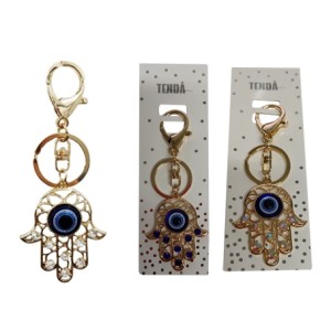 MCHV-99 CHAVEIRO MAO DE HANSA VAZADA 12CM