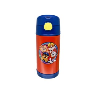10072394 GARRAFA CLICK C/CANUDO 300ML PAW PATROL
