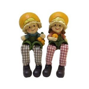 MFRU-09 BONECO PERNA MOLE LARANJA 17X5CM