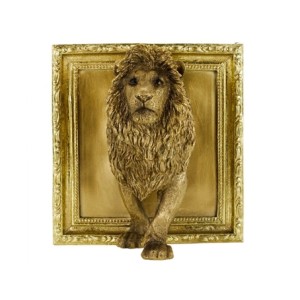 QMH15108-1-M LEAO SAINDO DA MOLDURA DECORATIVO 22CM