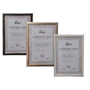 4105 MOLDURA DIPLOMA COPO DE LEITE A4