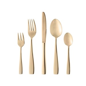 71784 FAQUEIRO 30PC ACO INOX PISA DOURADO FOSCO