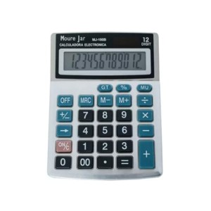 MJ-100B CALCULADORA 12 DIGITOS