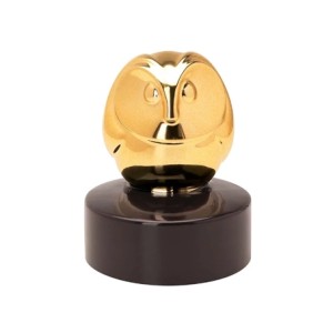 14170 ESCULTURA CORUJA 14X12X10CM