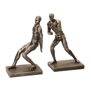 13867 APARADOR DE LIVROS HOMENS 16X11X16CM  CADA