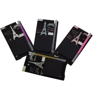 95-153 LEMBRETE AUTO ADESIVO TORRE COM CANETA 50F 70X70MM