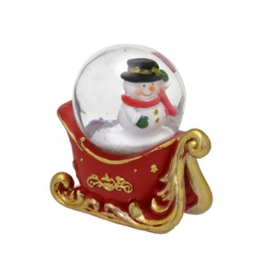 618-020 BOLA AGUA BONECO DE NEVE 7X5X7CM