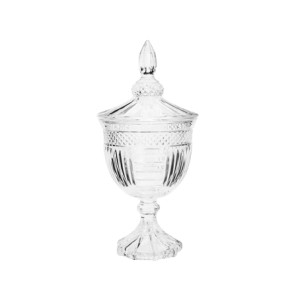 7448 POTICHE DECORATIVO C/PE SANTORINI 11,5X24,5CM