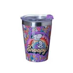 10025290  COPO VIAGEM SNAP 300ML SNOOPY
