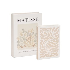 14703 KIT CAIXAS LIVROS 2 PECAS