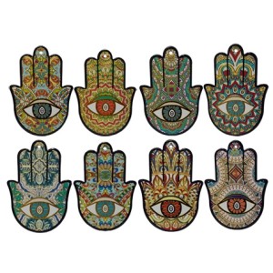 TDECP-175 MAO DE HAMSA 18X13CM DECORATIVA