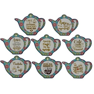 TDECP-171 ENFEITE BULE 14X19CM DECORATIVO