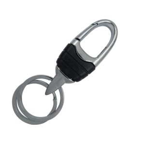 PS-8660 CARTELA CHAVEIRO MOSQUETAO 9CM C/10 PECAS