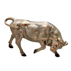 83-905 TOURO DECORATIVO 34X12X21CM