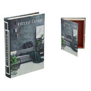 53-284 CAIXA LIVRO DECORATIVA 30X21X5CM