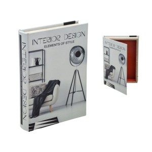 53-288 CAIXA LIVRO DECORATIVA 30X21X5CM