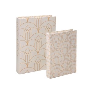 14082 KIT CAIXAS LIVROS 2 PECAS